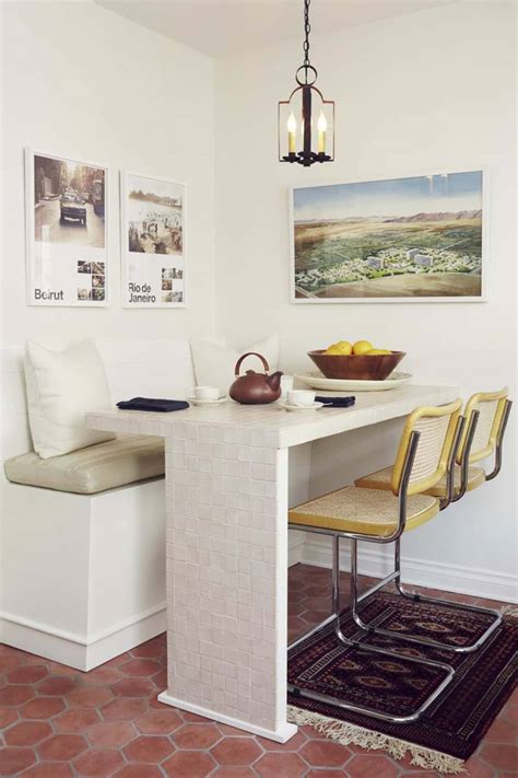 Banquette Built In Benches Add Smart Kitchen Seating Apartment Therapy