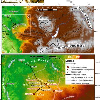 Location And Physiographic Setting Of The Maros Fluvial Fan A