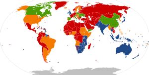 list of countries with left-hand traffic