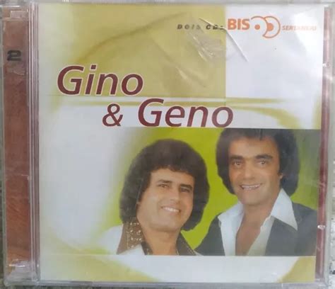 Cd Gino E Geno Bis Dois Cds Parcelamento Sem Juros