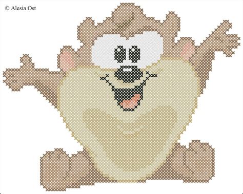 X Stitch Magic Baby Taz