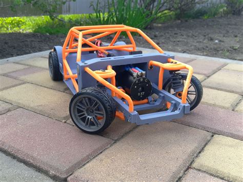 1 10 Rc Drift Chassis 3d Model 3d Printable Cgtrader