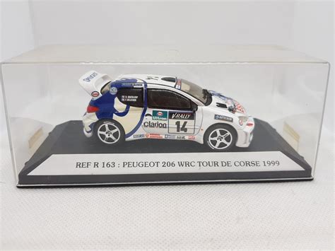 PEUGEOT 206 WRC TOUR DE CORSE 1999 STARTER 1 43 BOITE D ORIGINE