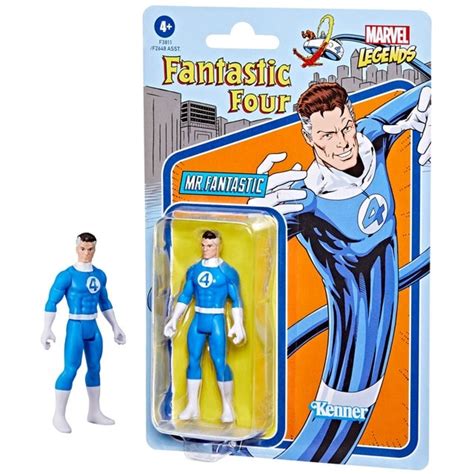 Mr Fantastic Fantastic Four Hasbro Retro Marvel Legends Action