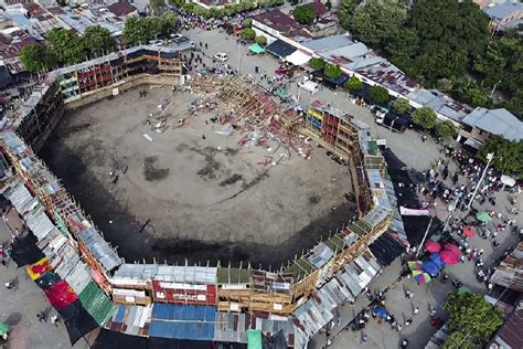 Se Derrumba Plaza De Toros En Colombia Hay 5 Muertos