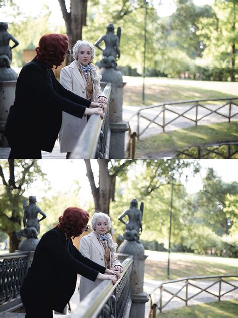 Genderbent Crowley And Aziraphale From Good Omens Cosplay