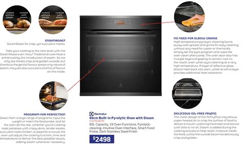 Electrolux Evep618dse 60cm Built In Pyrolytic Oven User Guide