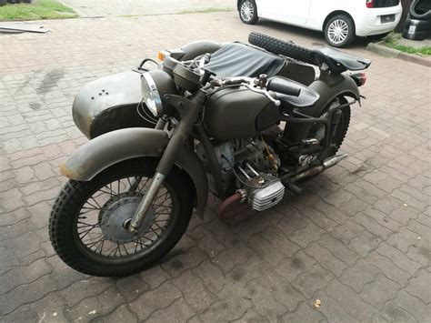 Motocykl Dniepr Ural K Z Koszem Wsteczny Bieg