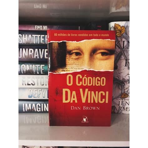 Livro O C Digo Da Vinci Shopee Brasil