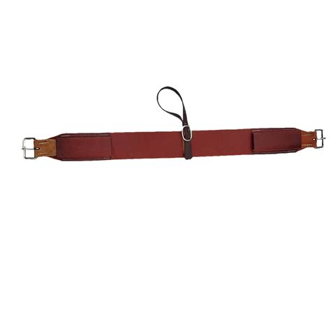 3 Western Harness Leather Rear Flank Cinch With Connector Strap ⋆
