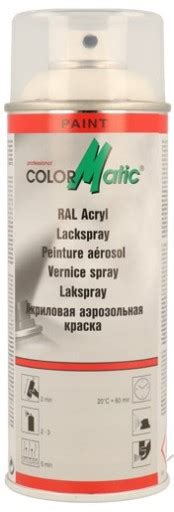 Colormatic Motip Farba Lakier Akrylowy Ral Bia Y Po Ysk Spray