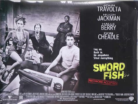 Swordfish Original Movie Poster Uk Quad X Simon Dwyer A Fast