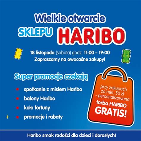 Wielkie Otwarcie Sklepu Haribo Centrum Handlowe Magnolia Park