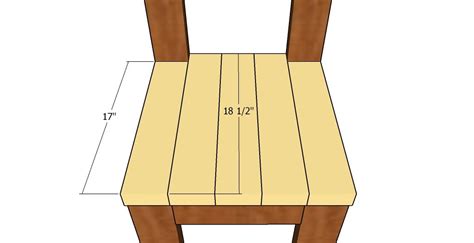 Farmhouse Chair Plans Howtospecialist How To Build Step By Step