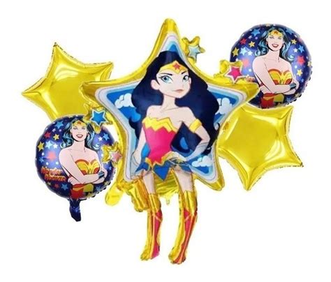 Globos Mujer Maravilla Mercadolibre