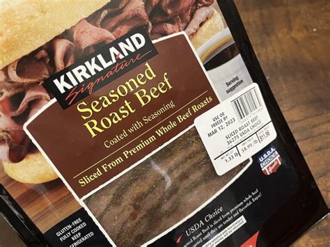 Try The Kirkland Sliced Roast Beef At Costco With This Amazing Sandwich