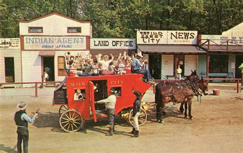 History and Memorabilia of Wild West City Amusement Park, Netcong, New ...