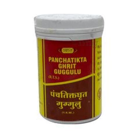 Vyas Panchatikta Ghrit Guggulu Tablets 100 Tabs Uses Benefits Price