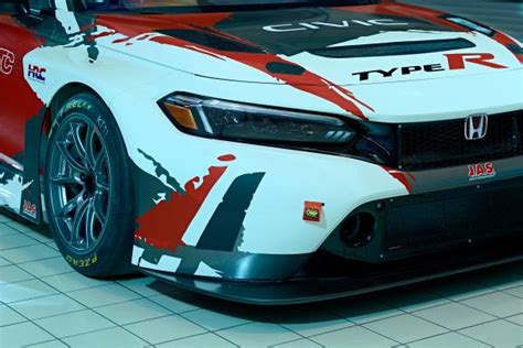 New Civic Type R TCR Race Car To Be Introduce Honda Racing