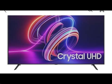 SAMSUNG Crystal Vision 4K ISmart Status With Voice Assistant 108 Cm