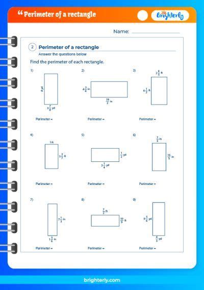 Perimeter of Rectangle ⭐ Formula, Definition, Examples, Facts