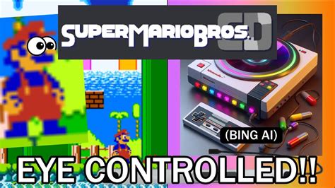 If The NES Had A CD Player And Eye Tracker Super Mario Bros CD