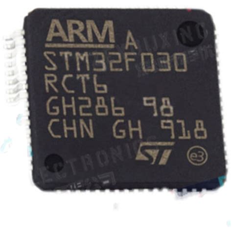 全新ST 意法STM32F030RCT6 ARM微控制器 MCU单片机IC贴片LQFP 64 虎窝淘