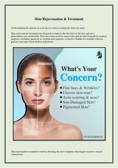 Ppt Skin Rejuvenation And Treatment Powerpoint Presentation Free