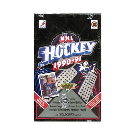 1990 91 Upper Deck High Series Hockey Hobby Box Steel City Collectibles