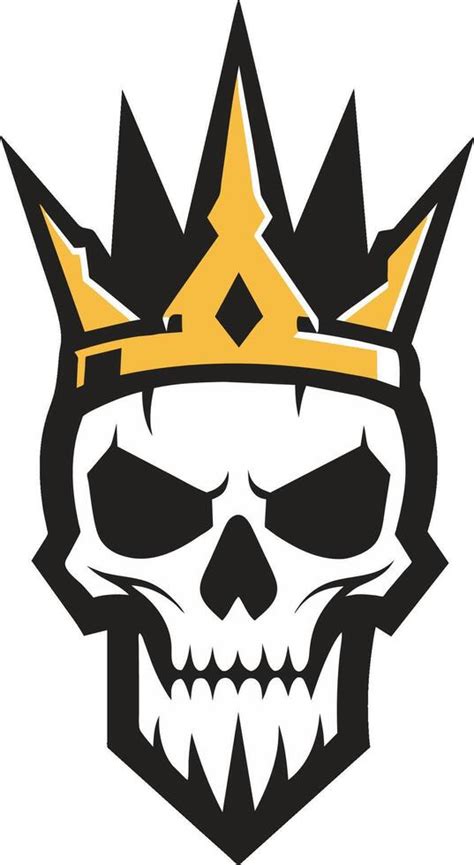 Modern Skull King Logo Illustration 42678875 Vector Art At Vecteezy