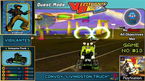 Vigilante Nd Offense Ps Quest Mode Convoy Livingston Truck Hd