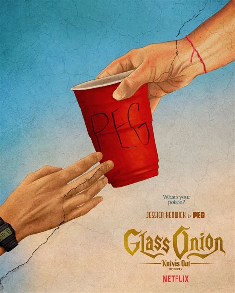 Affiche Du Film Glass Onion Une Histoire Couteaux Tir S Photo