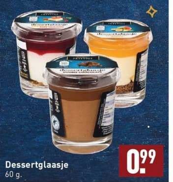 Dessertglaasje Aanbieding Bij ALDI 1Folders Nl