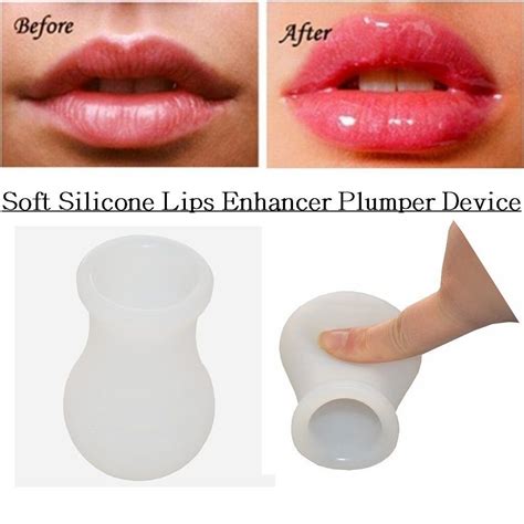 Soft Silicone Lips Enhancer Plumper Tool Device Makes Your Lip Looks