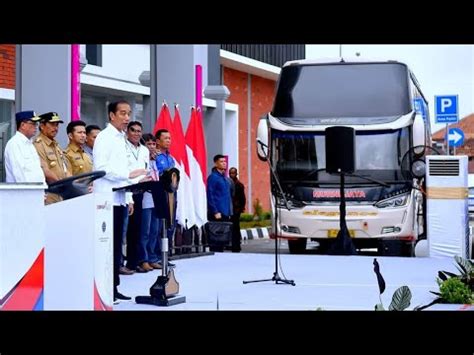 Wajah Terminal Baru Purworejo Yang Diresmikan Presiden Jokowi Youtube