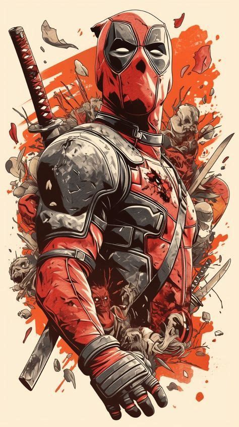 Pin By Bored Panda Uk On Deadpool Art In 2024 Marvel Art Deadpool