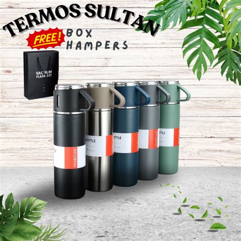 TERMOS SULTAN TERMOS VACUM FLASK GIFT BOX HAMPERS 500ml TUMBLER