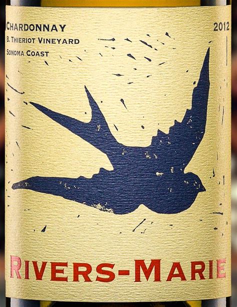 2012 Rivers Marie Chardonnay B Thieriot Vineyard USA California