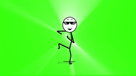 Stickman Dancing 1 Green Screen Chroma Key Youtube