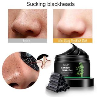 120g Bamboo Charcoal Mask Blackhead Remover Mask Shrink Pores Deep