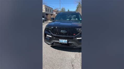 2020 Ford Explorer St Black Out W 22” Youtube