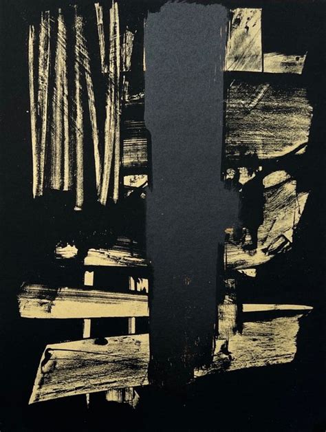 Pierre Soulages Lithographie No Catawiki