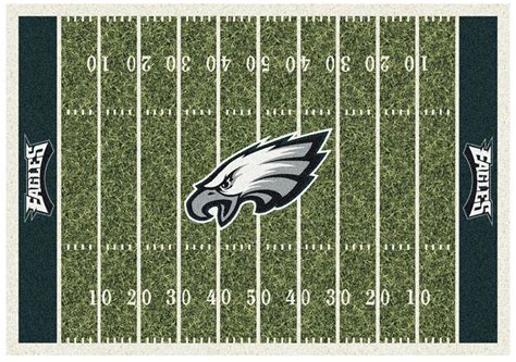 Philadelphia Eagles Homefield Rug Custom Table Felt