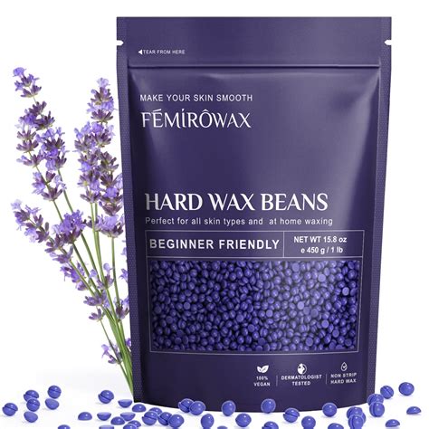 Buy Wax Beads Femirowax Lb Hard Wax Beans For Hair Removal Sensitive