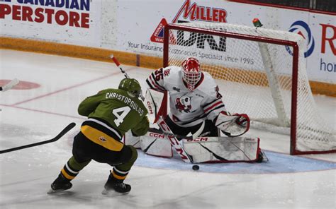 Icedogs Come Up Short Versus Battalion Bp Sports Niagara