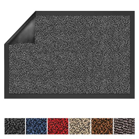 KARAT Tapis de Porte Paillasson d entrée SKY Gris anthracite 90 x 600