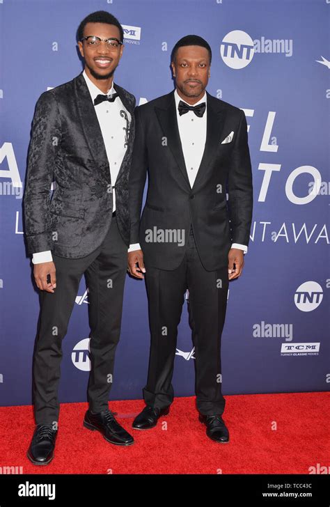 Los Angeles Usa 06th June 2019 Chris Tucker And Son Destin Tucker