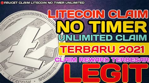 Legit Faucet Claim Litecoin No Timer Unlimited Claim Terbaru