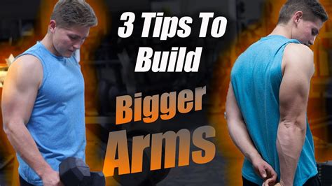 How To Build Bigger Armsbicep And Tricep Workout Youtube