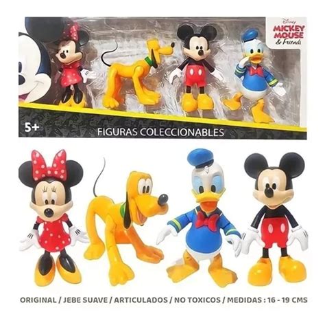 Set X Juquete Articulable Micky Mouse Y Sus Amigos Grandes Cuotas